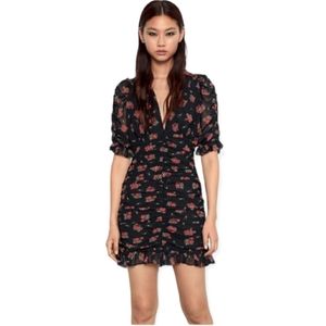 strapless open back dress RANT & Rave Zara Swing Dress Magenta main image 0